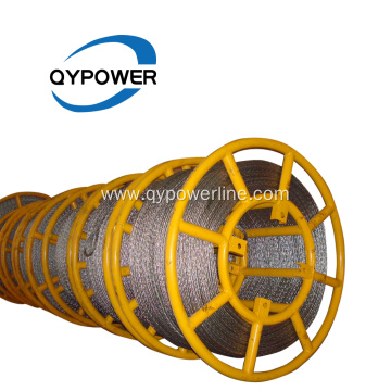 Anti twisting steel wire rope